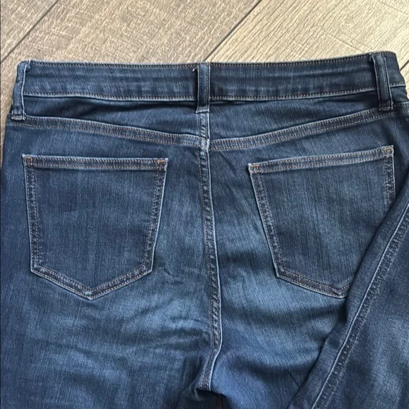 LC Lauren Conrad Deep Indigo Skinny Jeans Size 12 - Picture 5 of 7